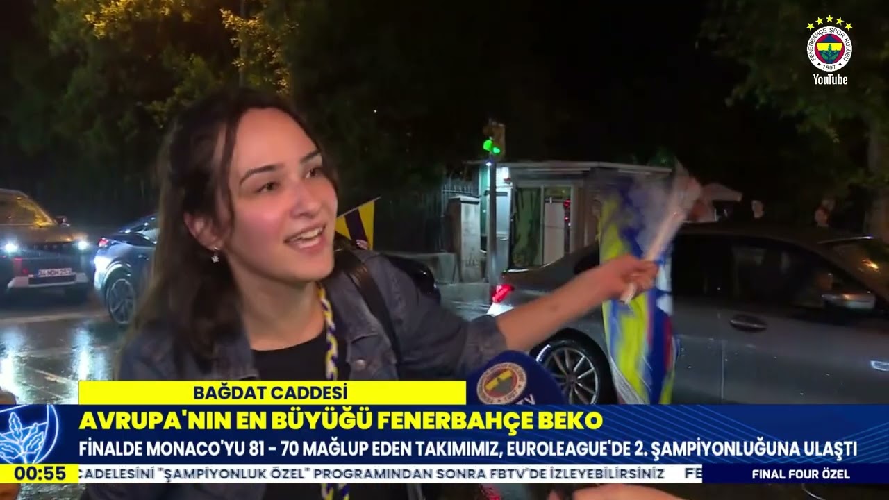 Bağdat Caddesindeki Kutlamalarımız | Avrupa'nın En Büyüğü Fenerbahçe Beko