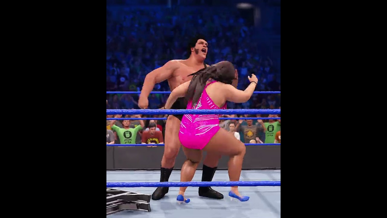 Lakshmi Shahaji vs Andre The Giant | Epic Tlc War