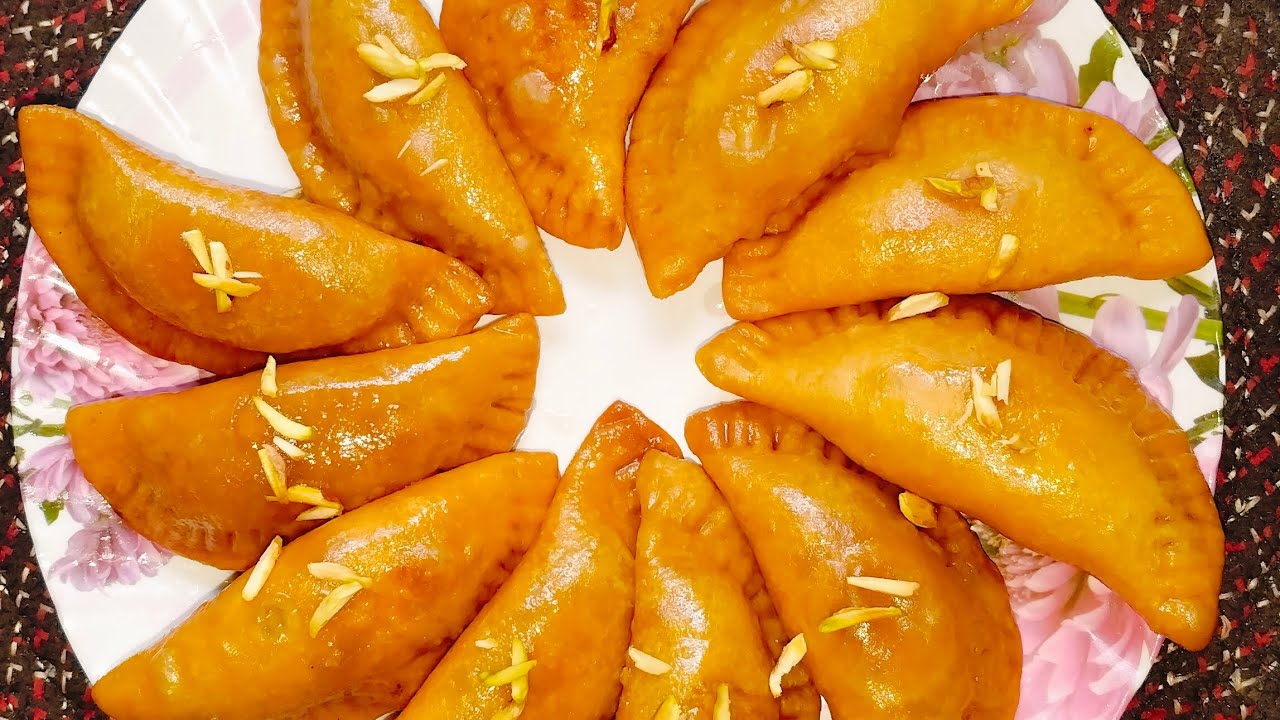Perfect mawa gojhiya sikhe 5 minutes me#longvideo#festivalrecipe#easyrecipe#food#sabisayeedkakitchen