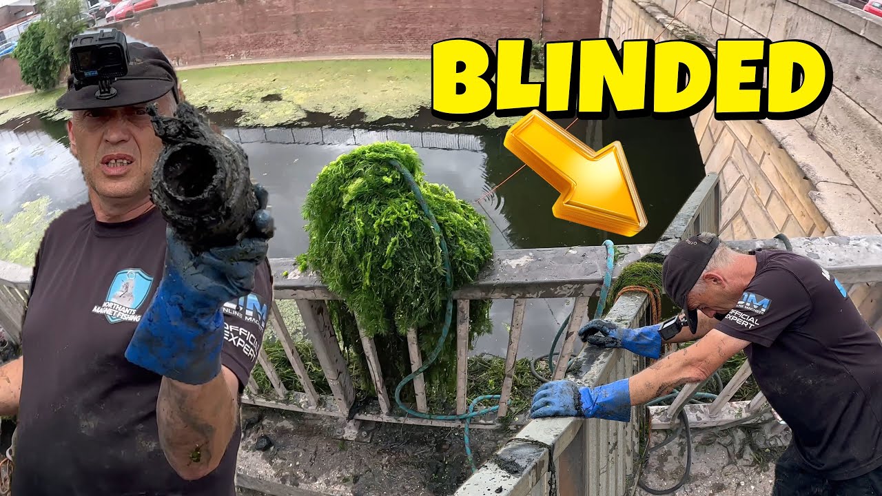 Magnet Fishing Gone Wrong! I Was Blinded!!!