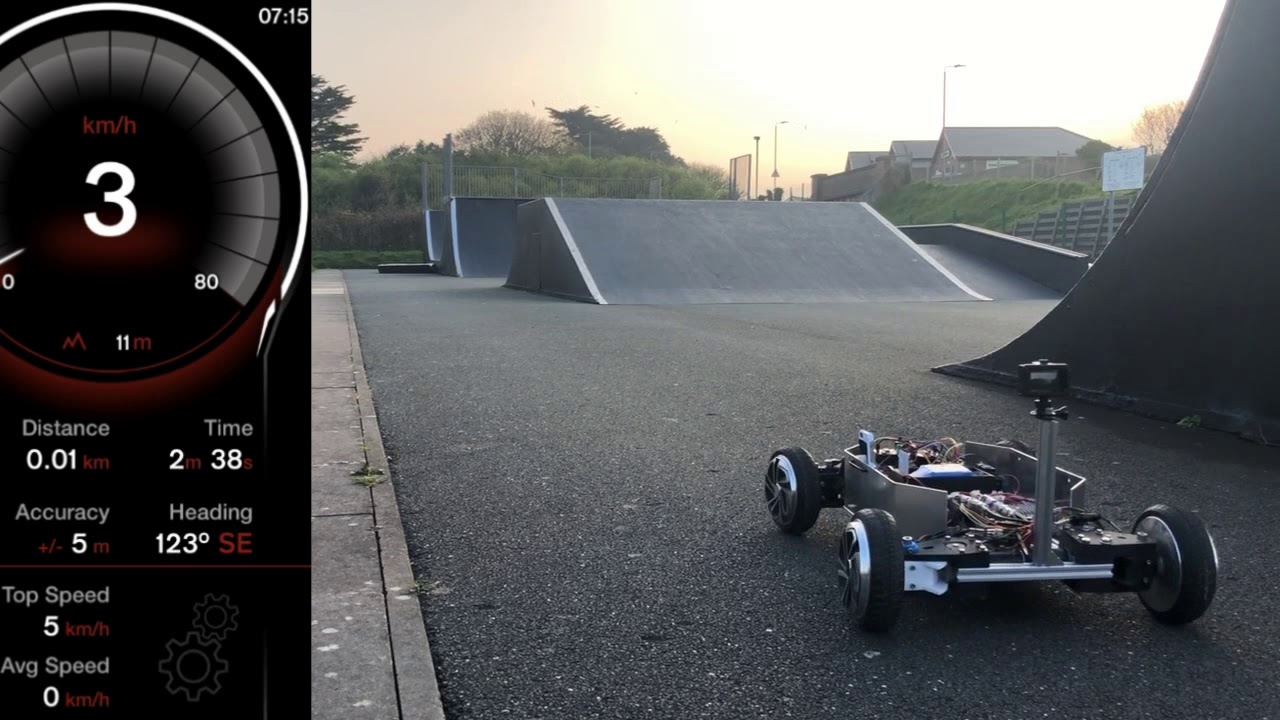 RC HOVERBOARD CAR - Тест-драйв - Обновление сборки 3