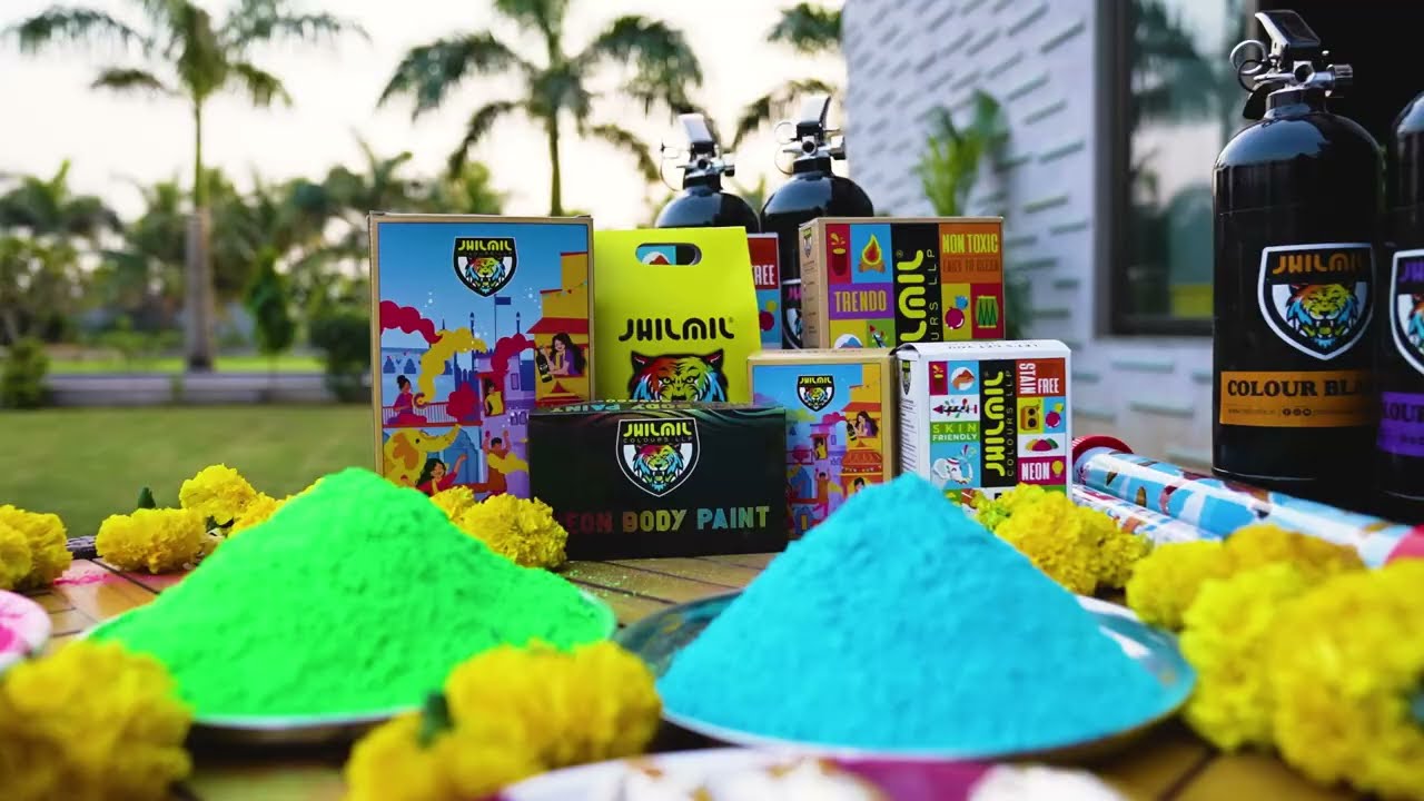 Non Toxic and Skin Friendly colours | Holi with Jhilmil | Holi 2023