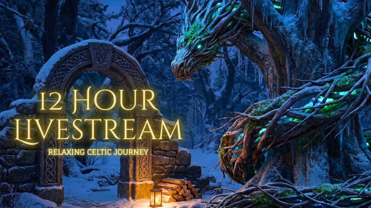 12 Hours of Enchanting Medieval Fantasy Music | Relaxing Celtic Ambience for Focus & DnD Campaigns