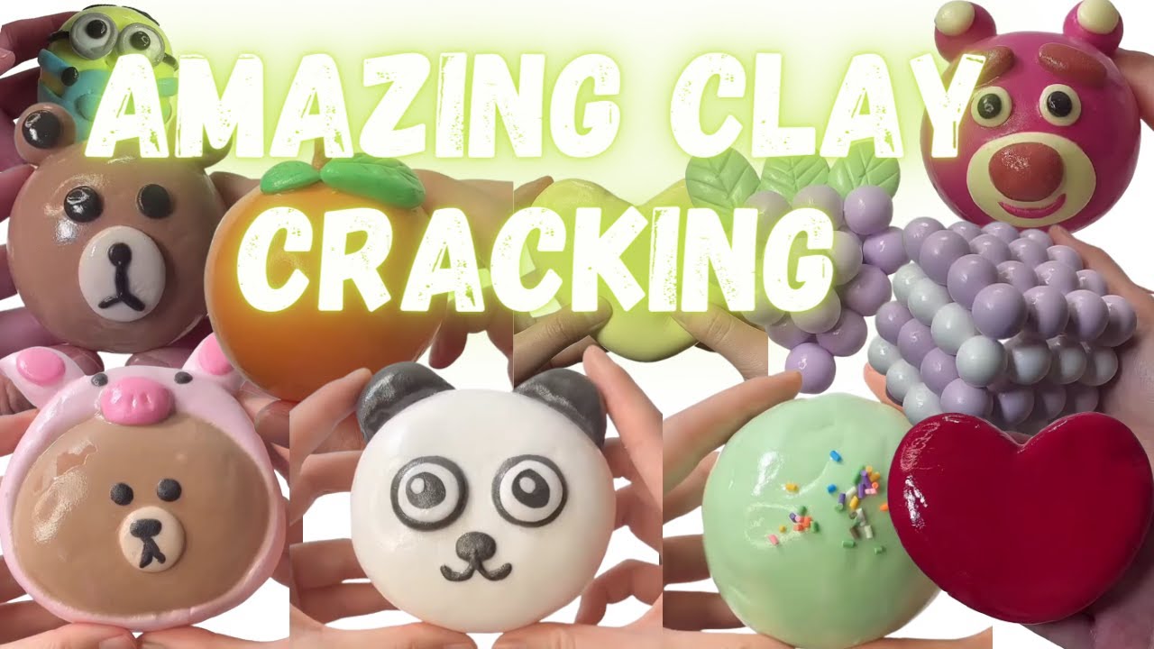 AMAZING CLAY CRACKING COMPILATION #1