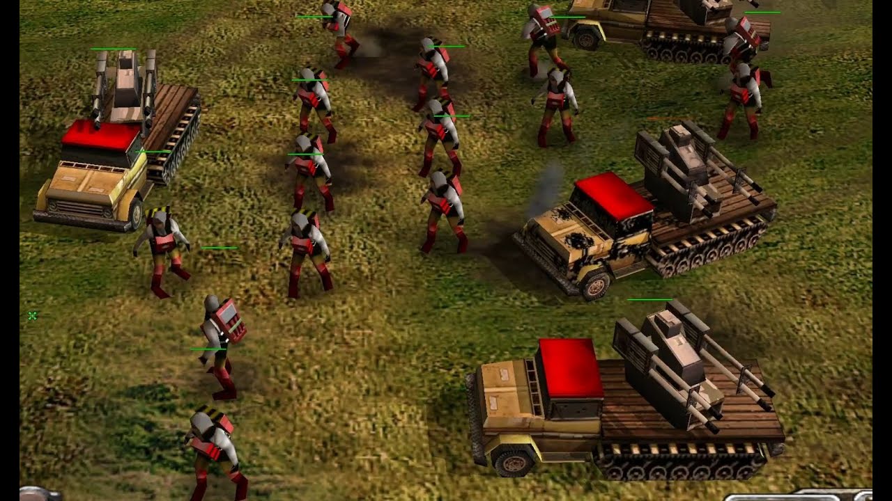 🔴 GLA Suicide Bombers Strategy - GLA Kamikaze Attack - Fast Victory - GLA vs USA - C&C Generals