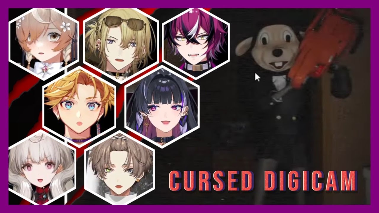 [𝙽𝚒𝚓𝚒𝙴𝙽 𝚁𝚎𝚊𝚌𝚝𝚜 Ep. 26] Vtubers Reaction To Chilla's Art Cursed Digicam - Mickey Scenes