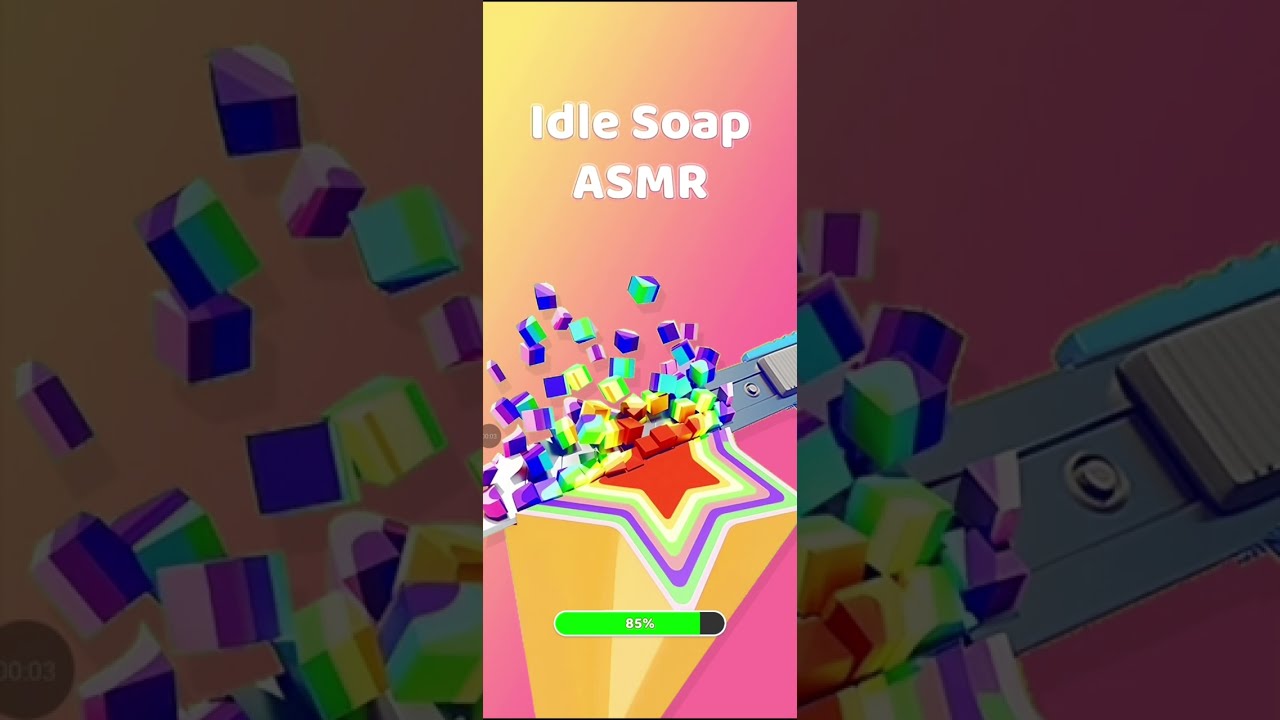 Idle Soap ASMR levels 1-14, no commentary @cuddlezi 