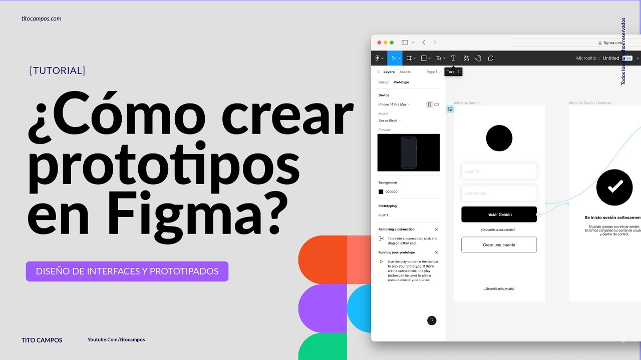 &iquest;Como PROTOTIPAR en Figma? &ndash; Tutorial paso a paso para crear prototipos de interfaces en FIGMA