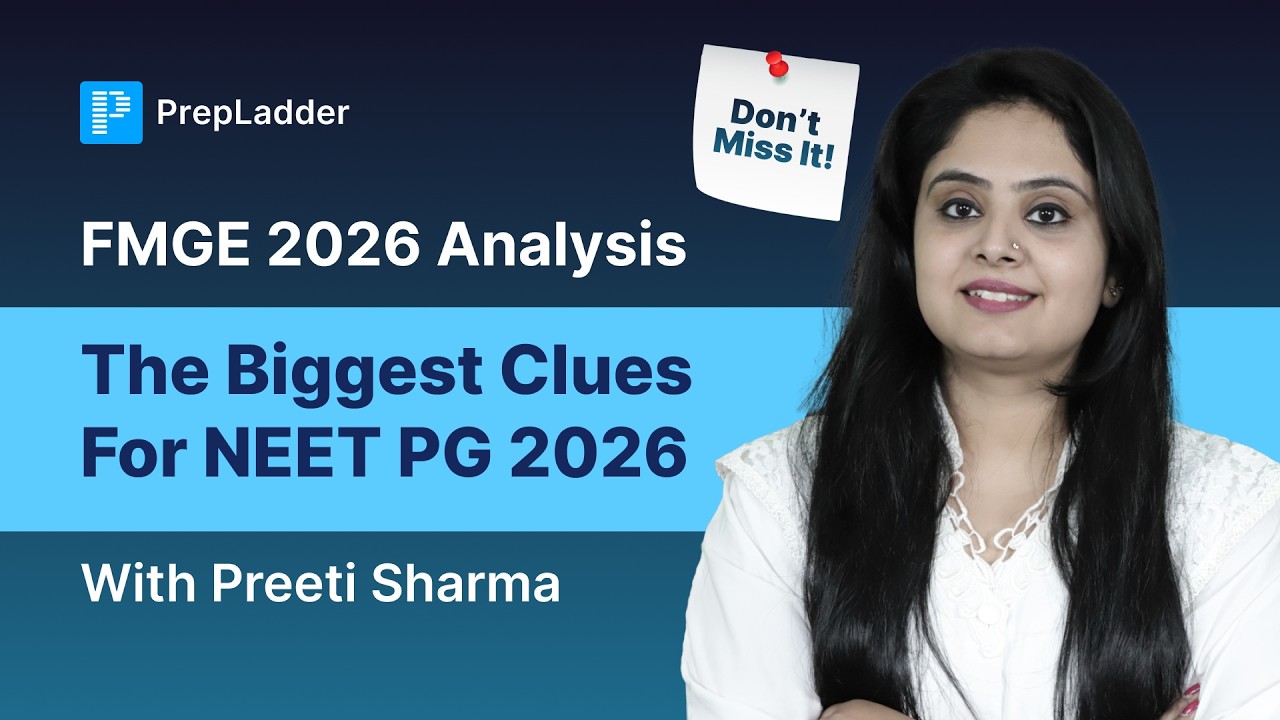 FMGE 2026 Analysis: The Biggest Clues for NEET PG 2026 | PYQs & Strategy | Dr. Preeti Sharma