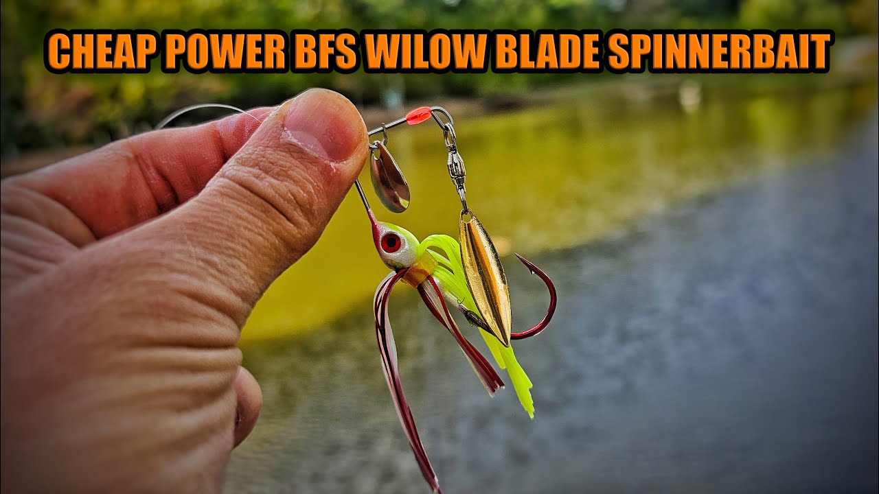Budget Willow Blade Spinnerbait For BFS Fishing