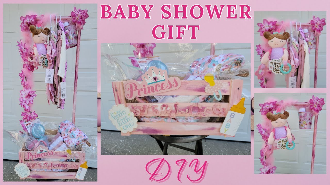 Barbie Gift | Wooden baby crate | The Perfect Baby Shower Gift | DIY baby closet