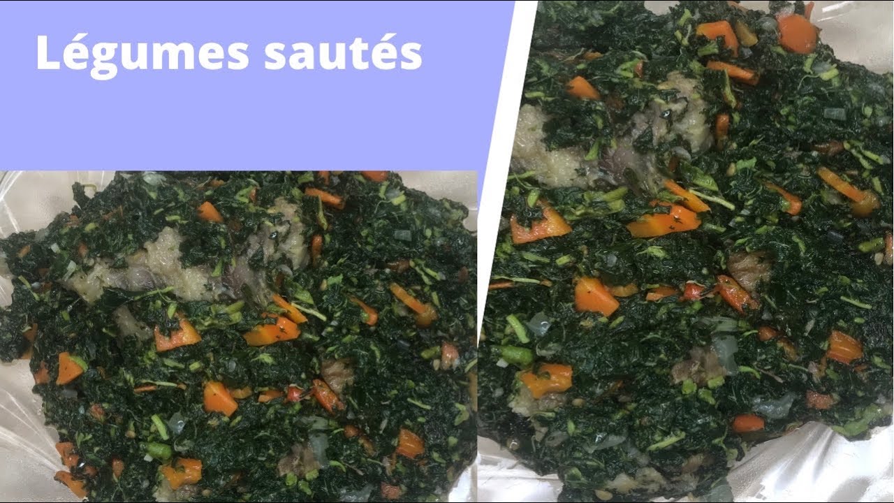 Comment faire les légumes sautés à la camerounaise