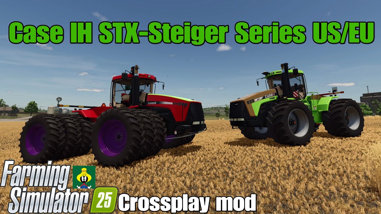 Модификация для кроссплатформенной игры Case IH STX-Steiger Series (США/ЕС) / FS25
