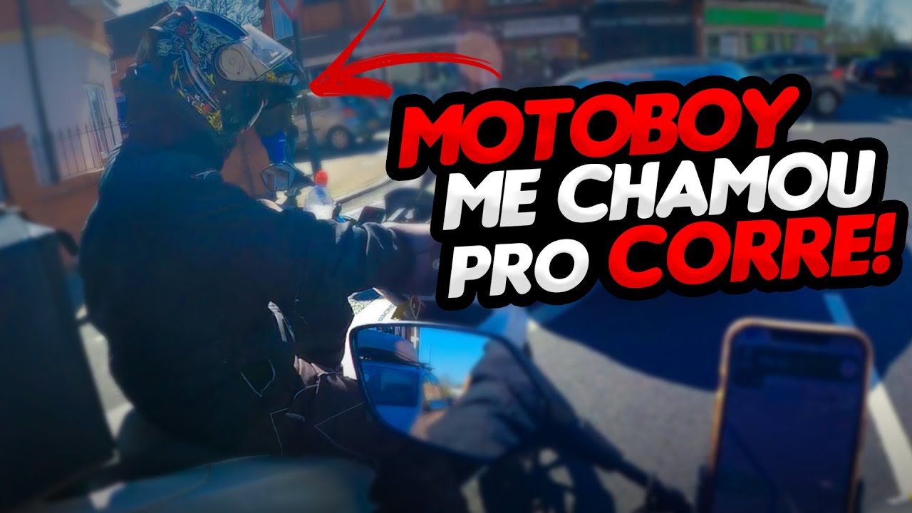 MOTOBOY ME CHAMOU PRO CORRE BIRMINGHAM INGLATERRA | COWBOYTGA