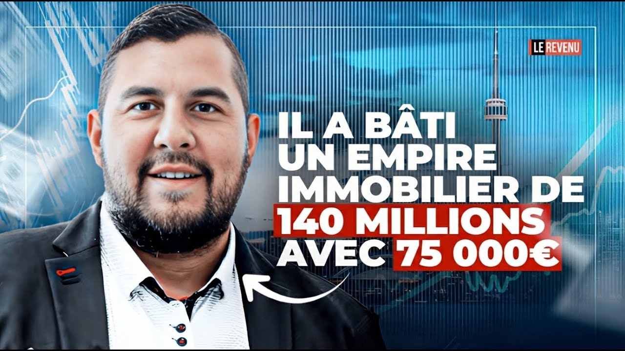 Il a b&acirc;ti un empire immobilier de 140 millions avec 75 000 euros