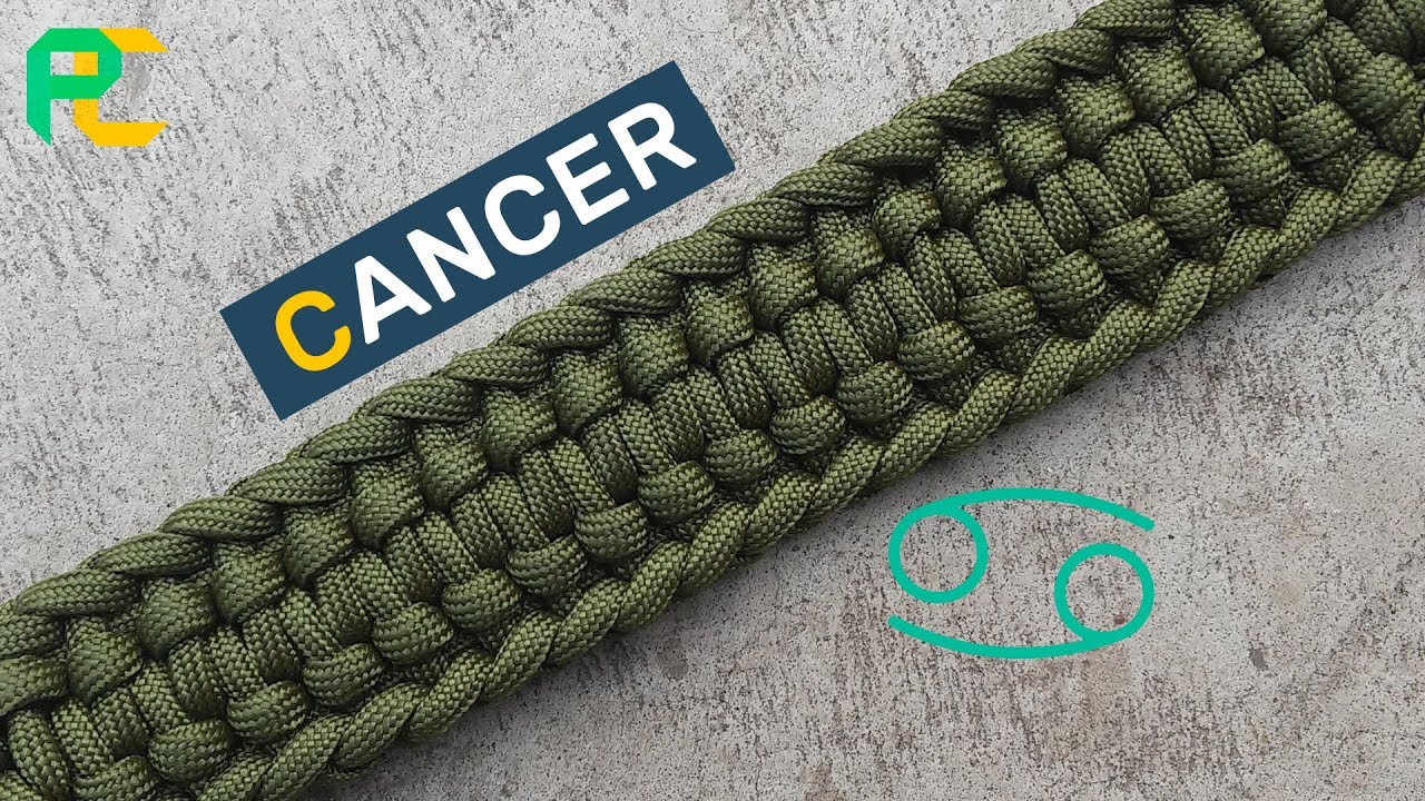 Cancer Paracord Bracelet