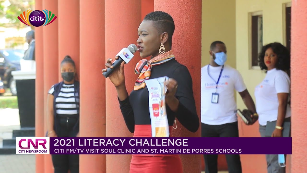 Literacy Challenge: Citi FM/TV visit Soul Clinic and St. Martin de Porres Schools | Citi Newsroom