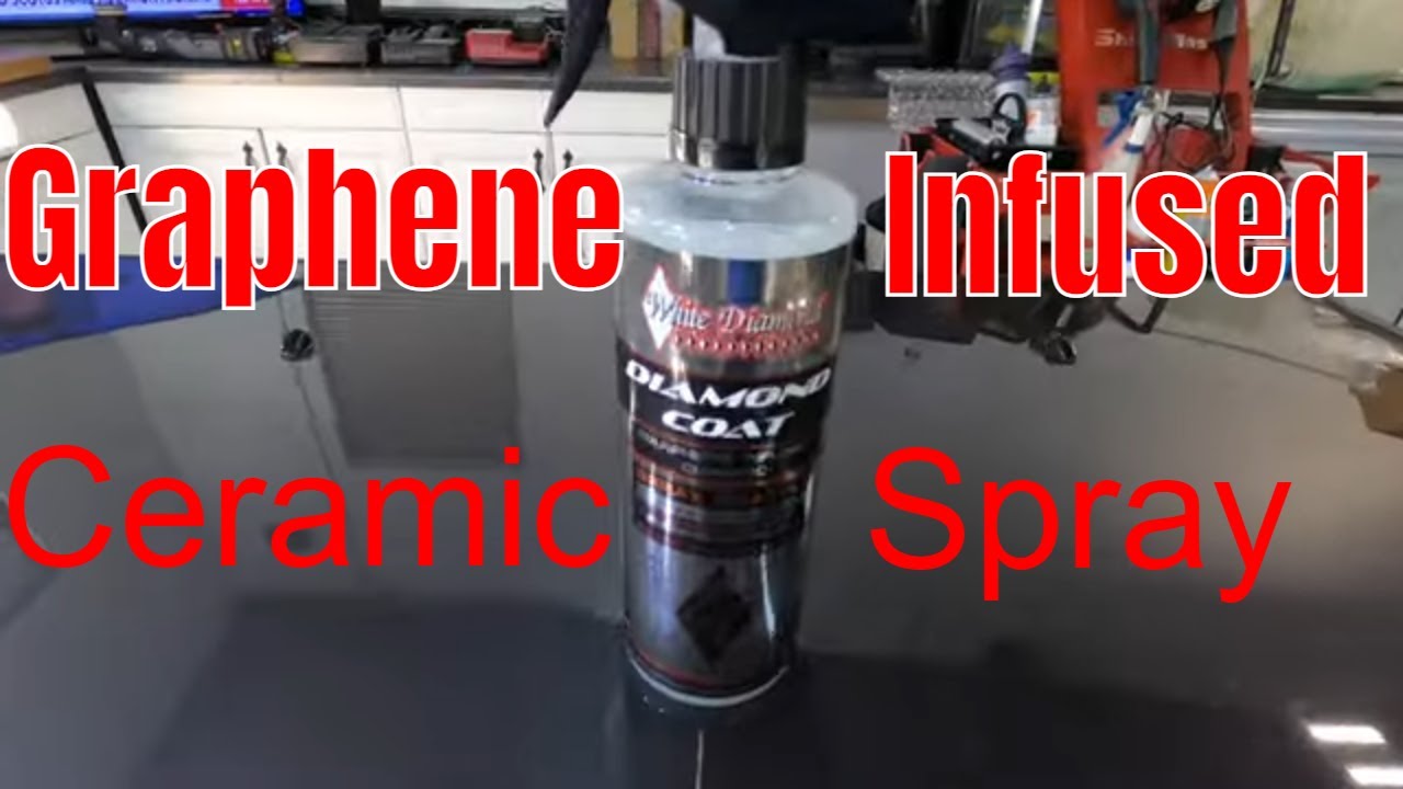 White Diamond Graphene Infused Ceramic Spray Coating!