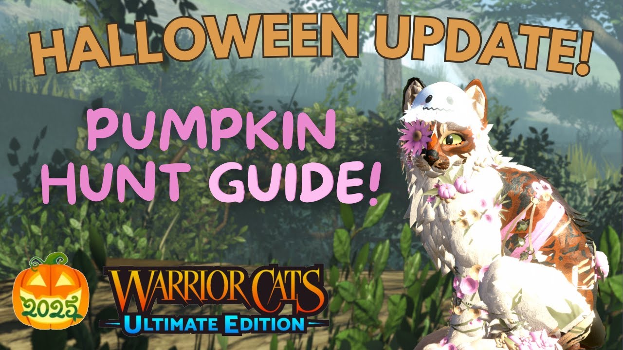 ALL PUMPKIN LOCATIONS GUIDE | 2025 Halloween Event 🎃 | Warrior Cats: Ultimate Edition 🐈&zwj;⬛