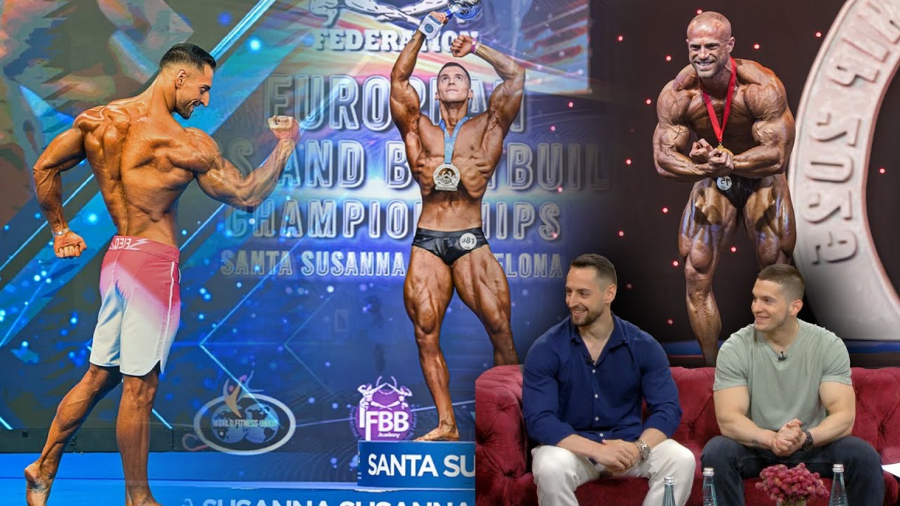 Befasojnë dy ekonomistët kampionë Evrope e Ballkani në bodybuilding. Shqipëria merr 8 medalje