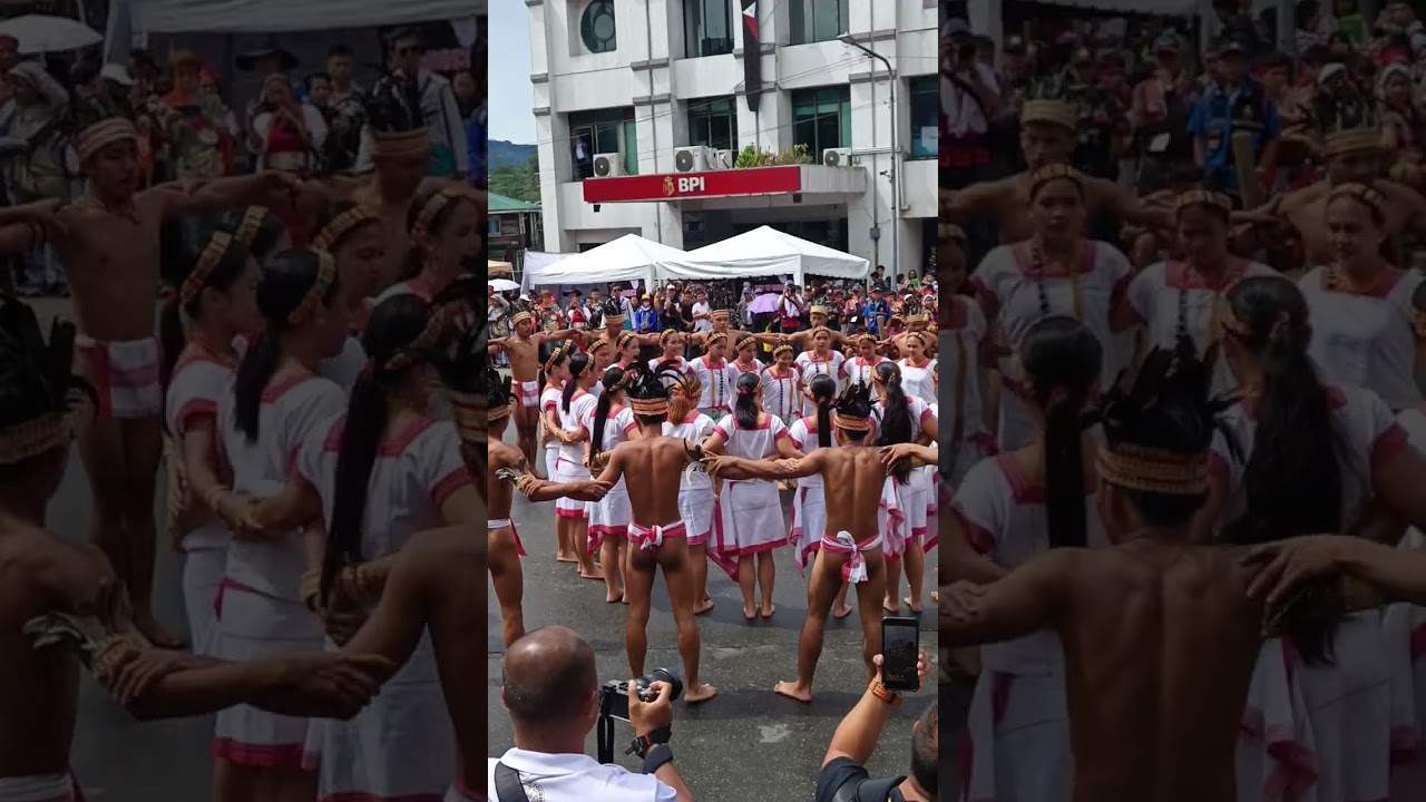 Tingguian students Kawayan Festival  Cordillera Festival of Festivals Abra