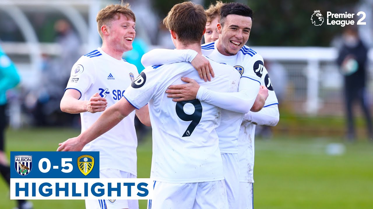 GELHARDT HAT-TRICK, SUPERB GREENWOOD FREE-KICK! | WBA U23 0-5 Leeds United U23 | Premier League 2
