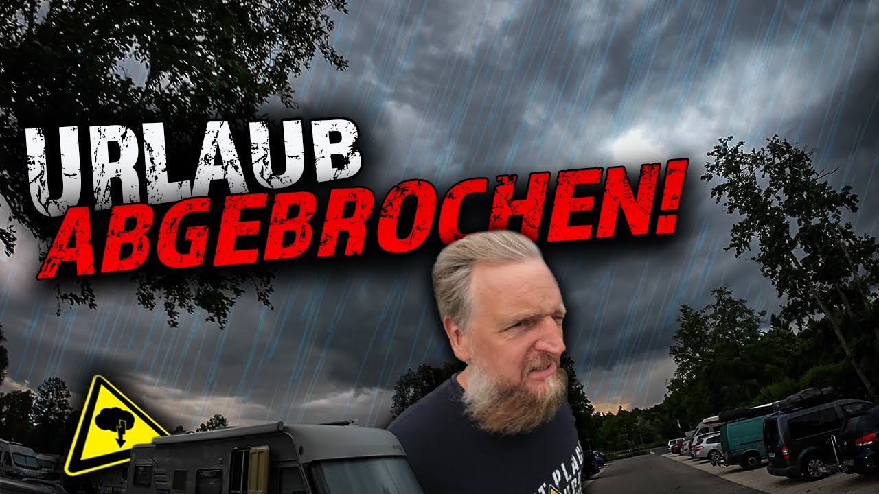 KEIN GLÜCK GEHABT, URLAUB ABGEBROCHEN 😰 CADDY ROADTRIP TOUR 2023 TEIL 7/7