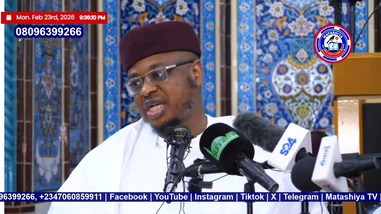 #Ramadan06 Tafsirin Alƙur'ani mai girma tare da Farfesa Isah Ali Pantami