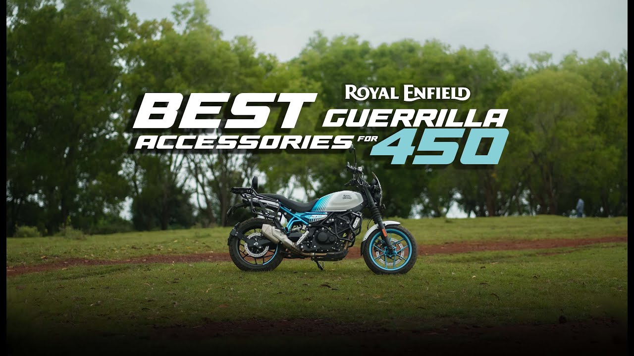 BEST Accessories for Royal Enfield GUERRILLA 450
