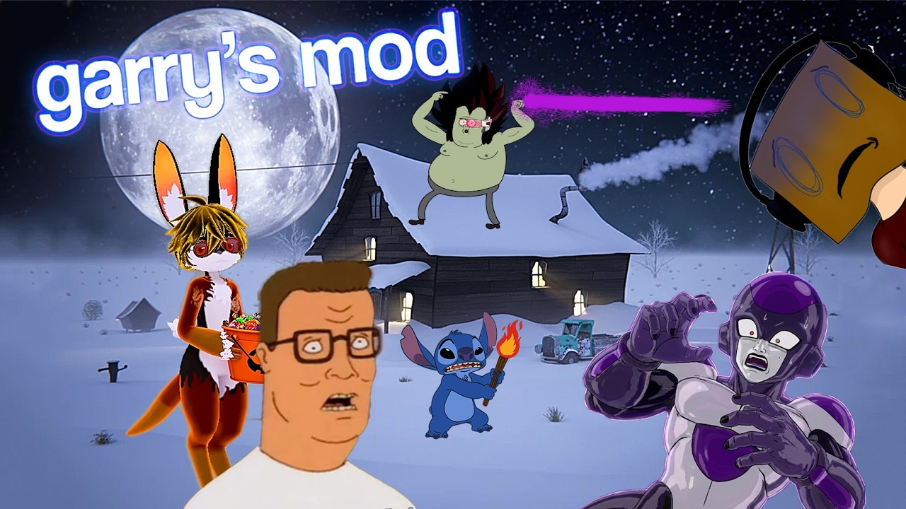 Gmod Shenaniganz with the Lads! ][ Gmod Murder, Prop Hunt, and Slender Man