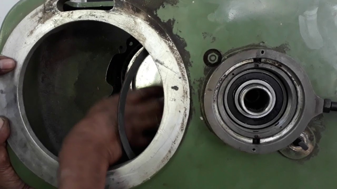 Vertical Milling Machine Dismantle