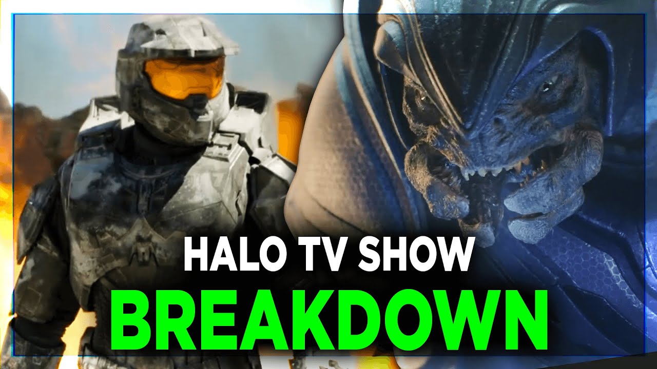 FIRST HALO TV SHOW TRAILER REACTION + BREAKDOWN!!!