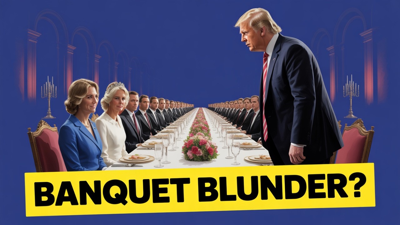 Donald Trump&rsquo;s UK Visit 2025 Banquet Blunder, Protests & Royal Fallout