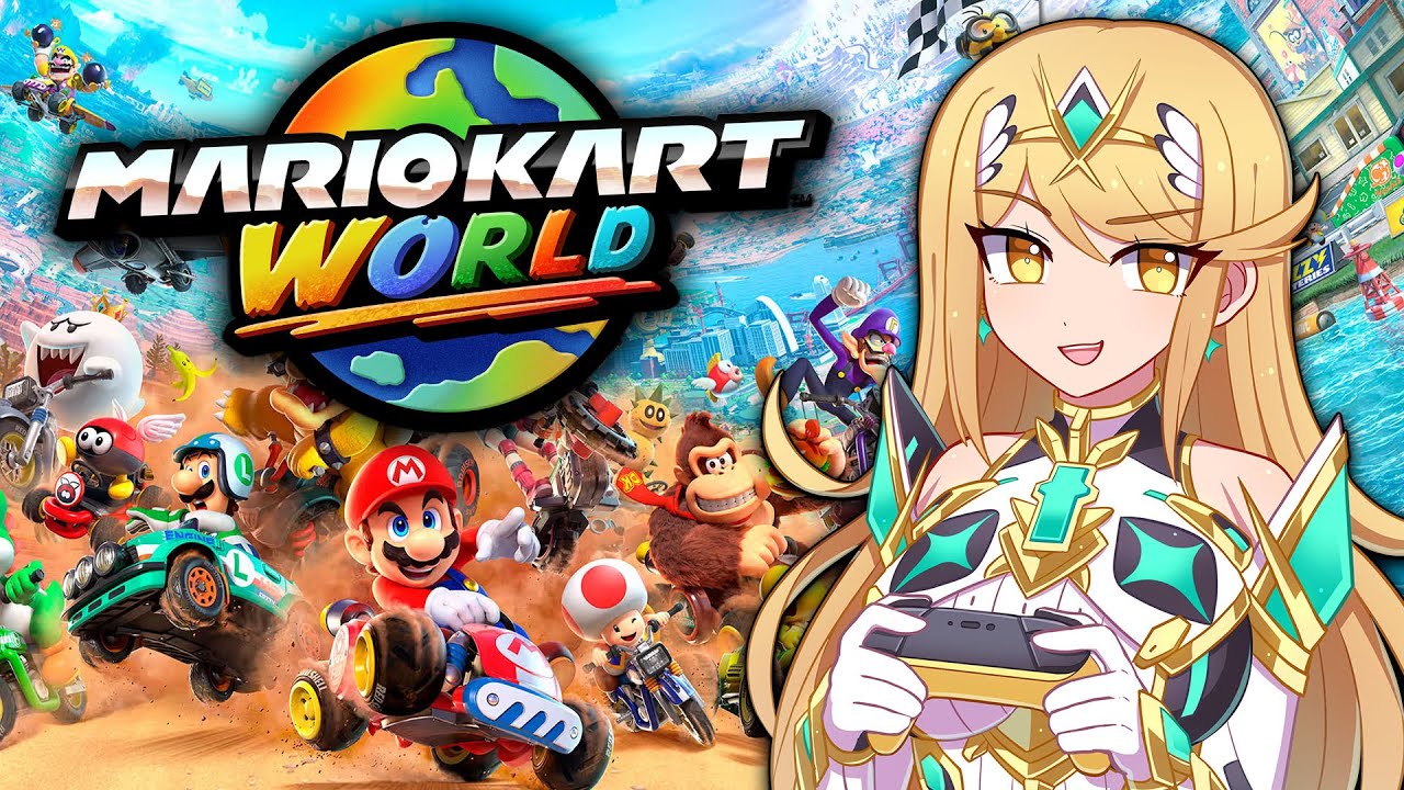 MARIO KART WORLD WITH VIEWERS | RARE FACECAM STREAM