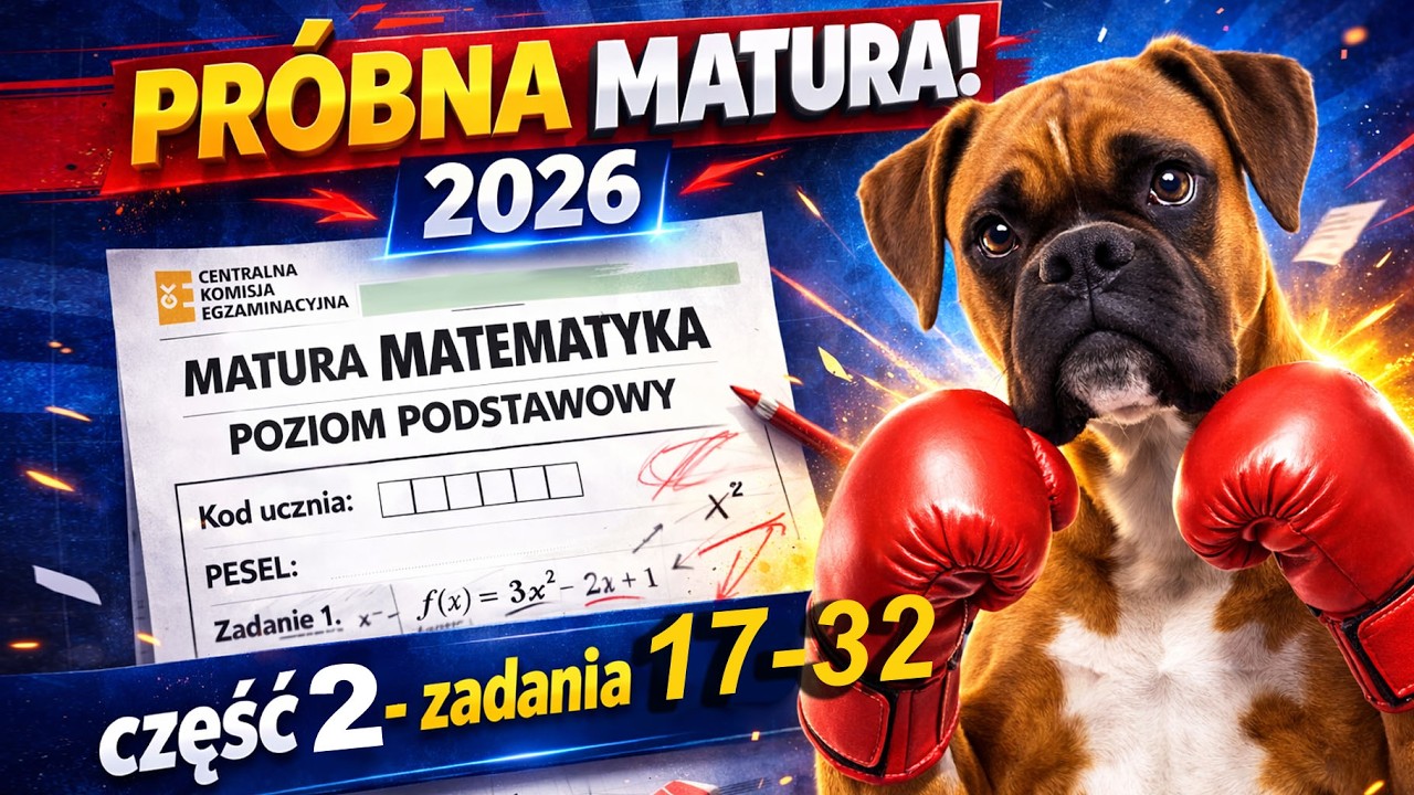 Próbna matura 2026 CKE | rozwiązanie zadań 17-32