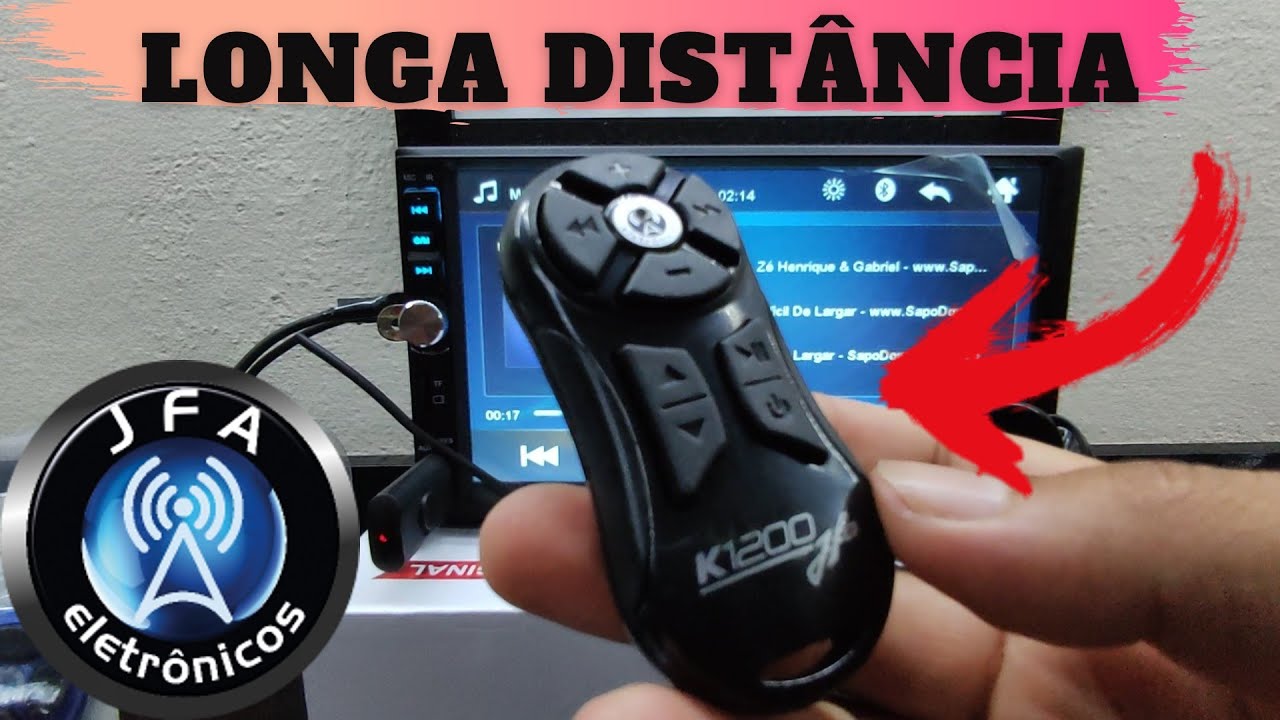 CONTROLE LONGA DISTÂNCIA JFA K 1200 METROS PARA QUALQUER APARELHO.