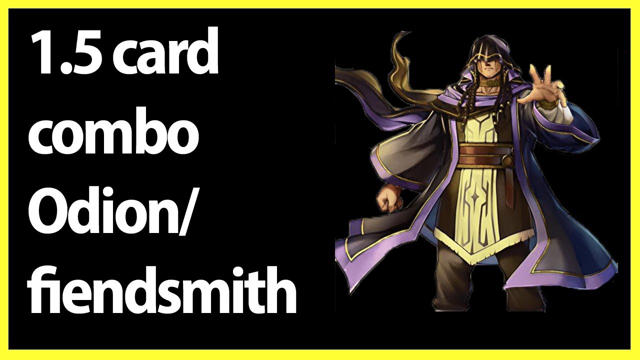 This is the BEST Odion combo so far! Odion fiendsmith is NO JOKE! yugioh