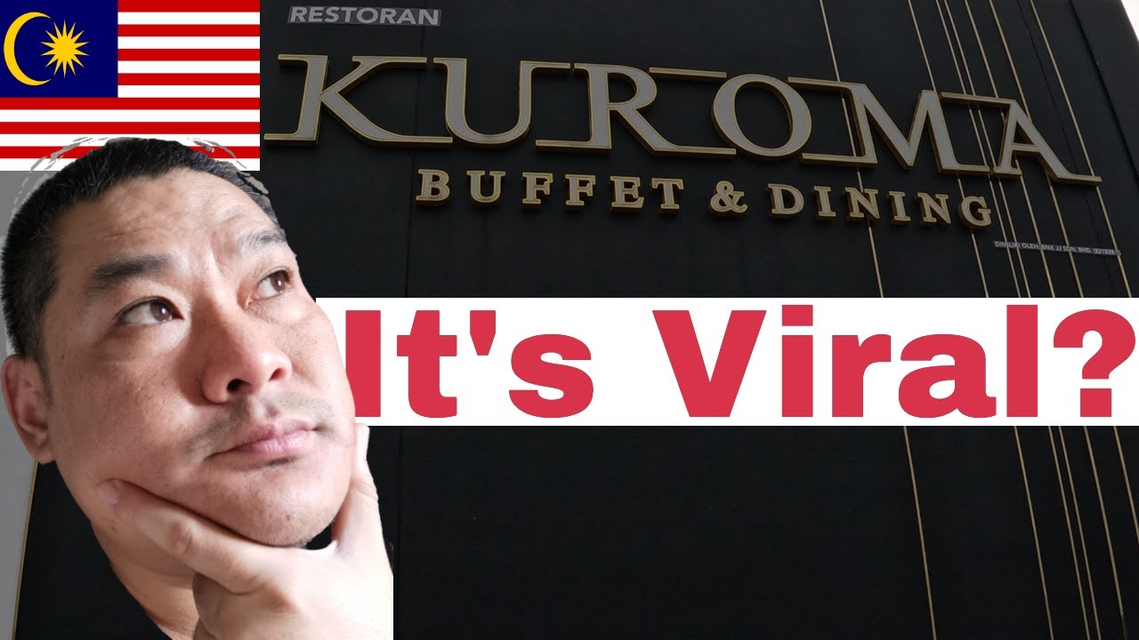 First Visit to Kuroma Buffet & Dining in Johor Bahru Malaysia, Ric Travel Vlog