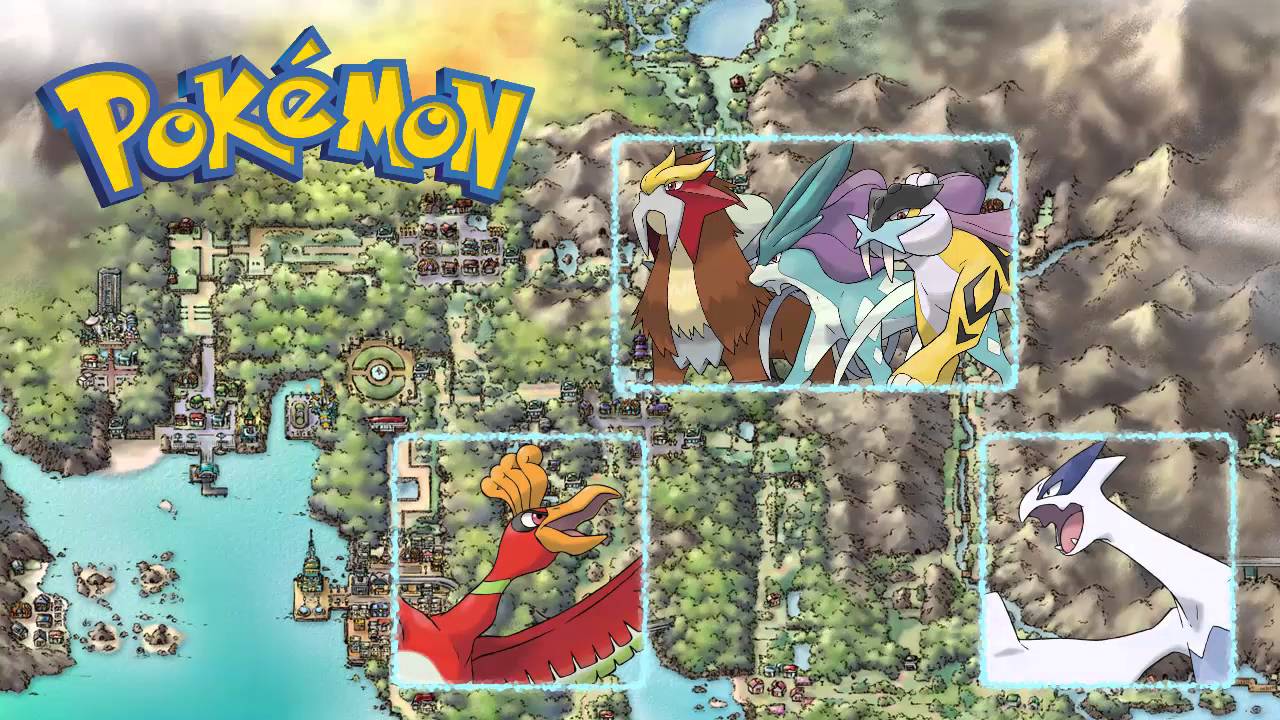 Pokémon - All Johto Legendary Themes (1999 - 2015)