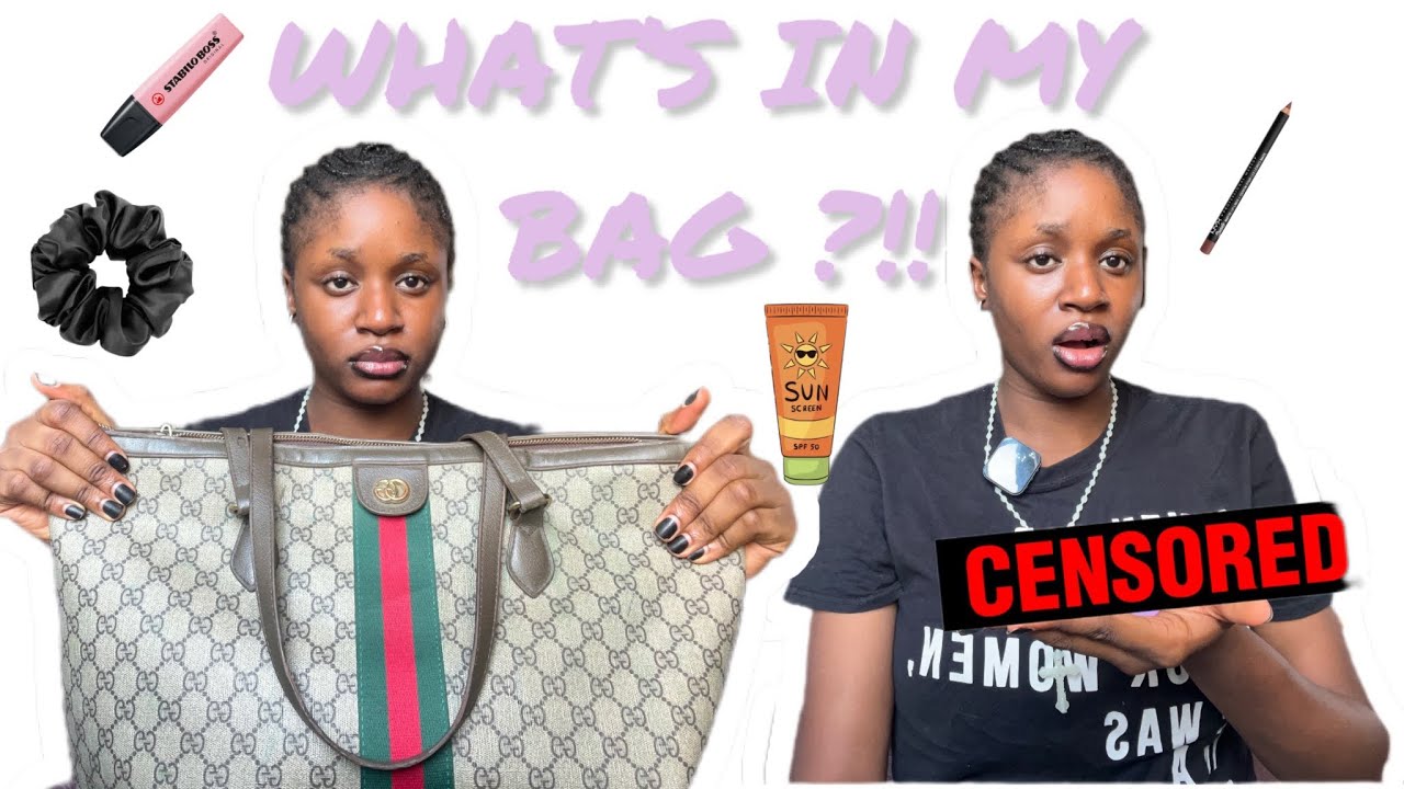 WHAT'S IN MY BAG ?! 
