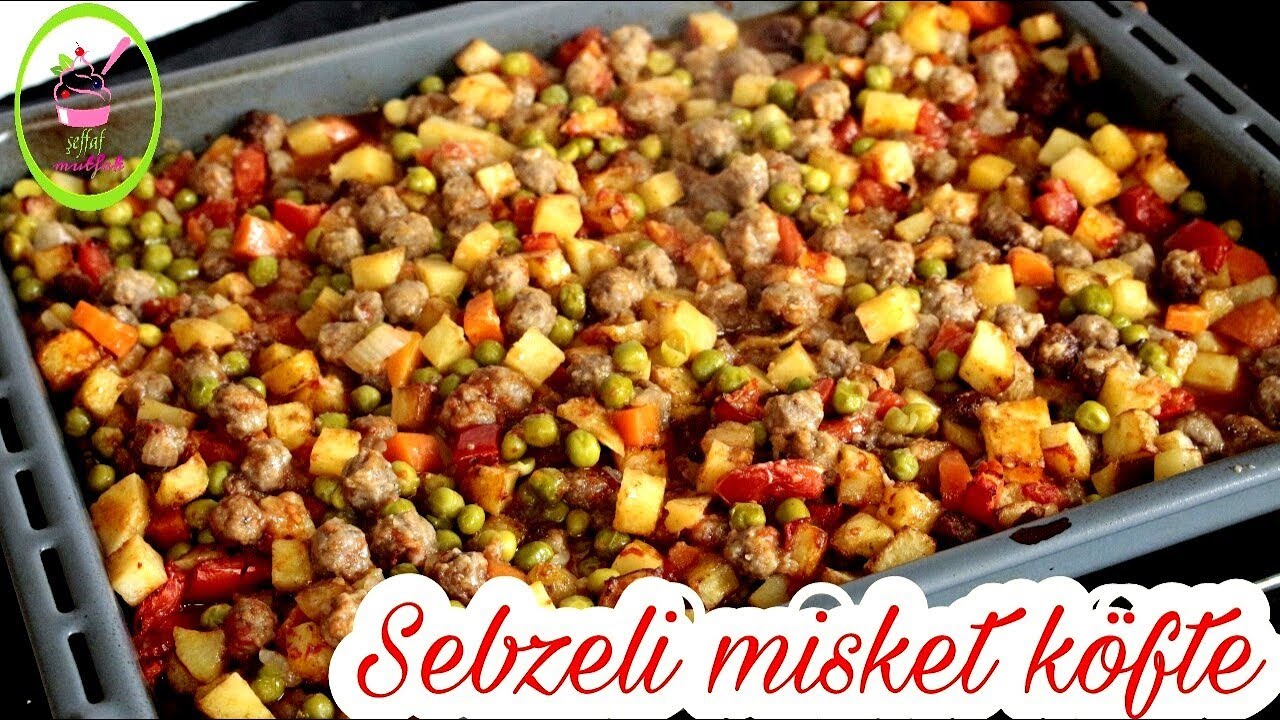 FIRINDA SEBZELİ MİSKET KÖFTE/Fırın Yemekleri/ŞEFFAF MUTFAK