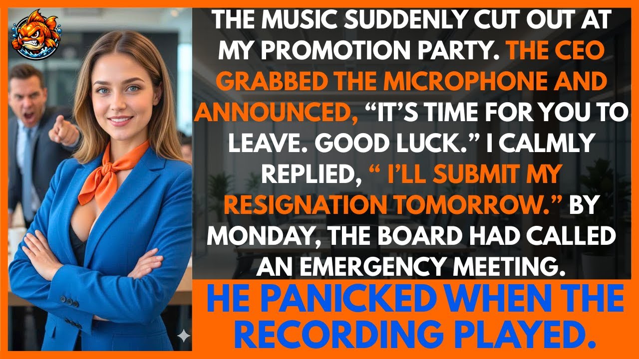 I Was Fired At My Promotion Party. I Smiled And Celebrated With Them Until…
