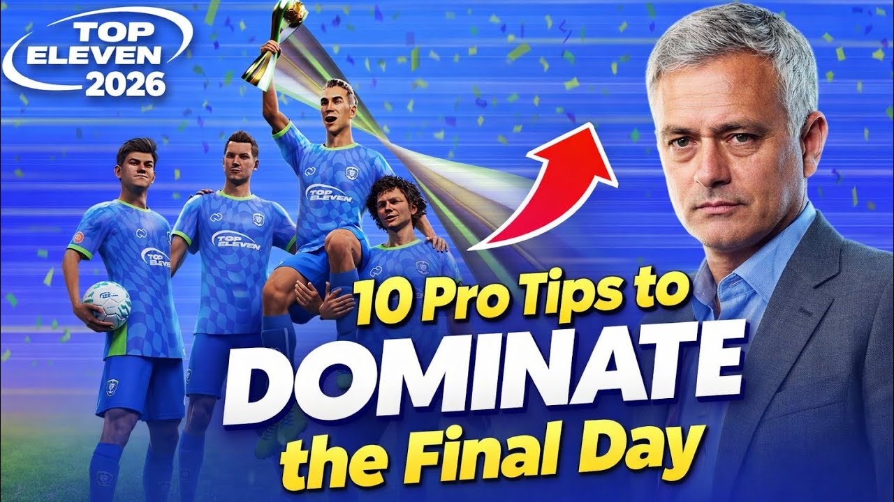 Last Day Secrets! 10 Pro Tips to DOMINATE the Final Day in Top Eleven 2026 🔥