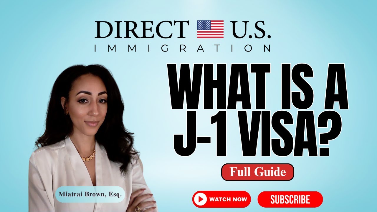 What is J-1 Visa in USA? | J-1 visa in USA  | How to Get J-1 Visa for USA | Direct U.S. Immigration