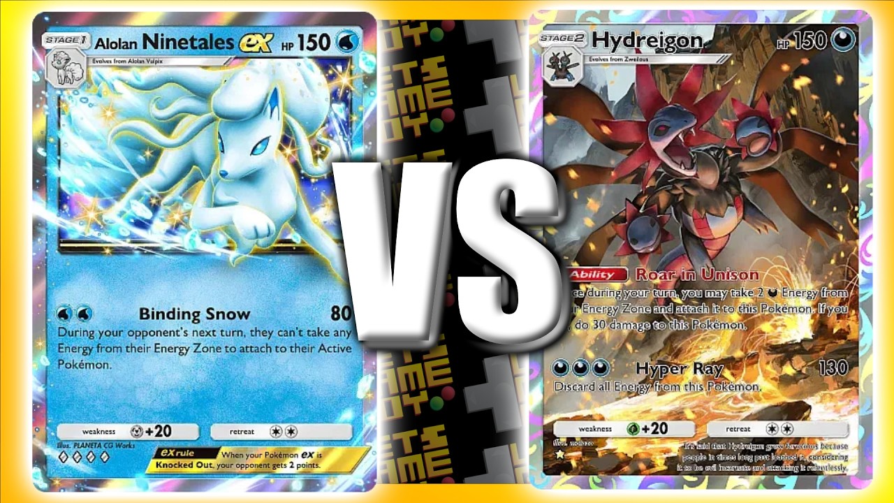 Pokemon Pocket | Rank | February 2026 | Alolan Ninetales EX Deck Vs Hydreigon Deck Full Battle