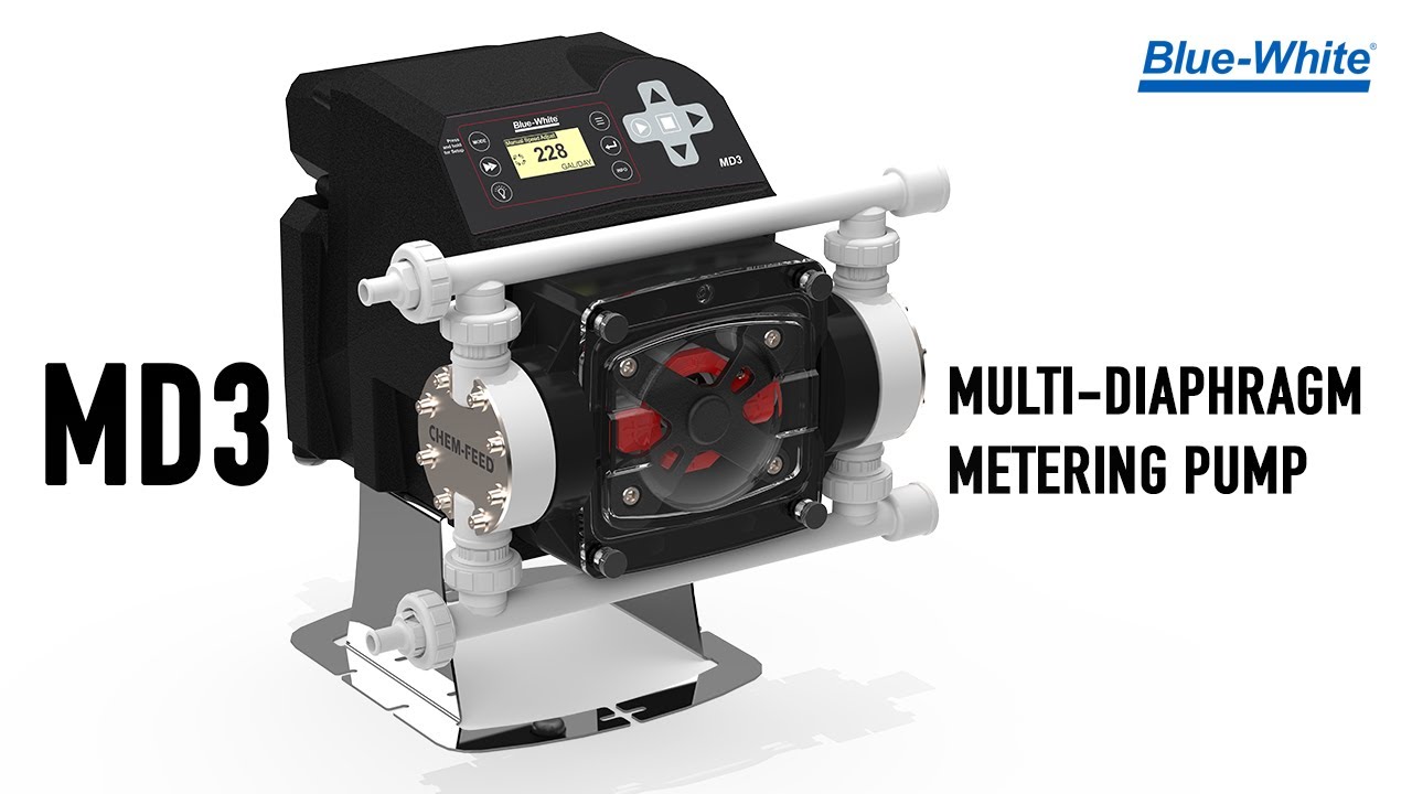 Chem-Pro&reg; MD-3 Multi-Diaphragm Metering Pump