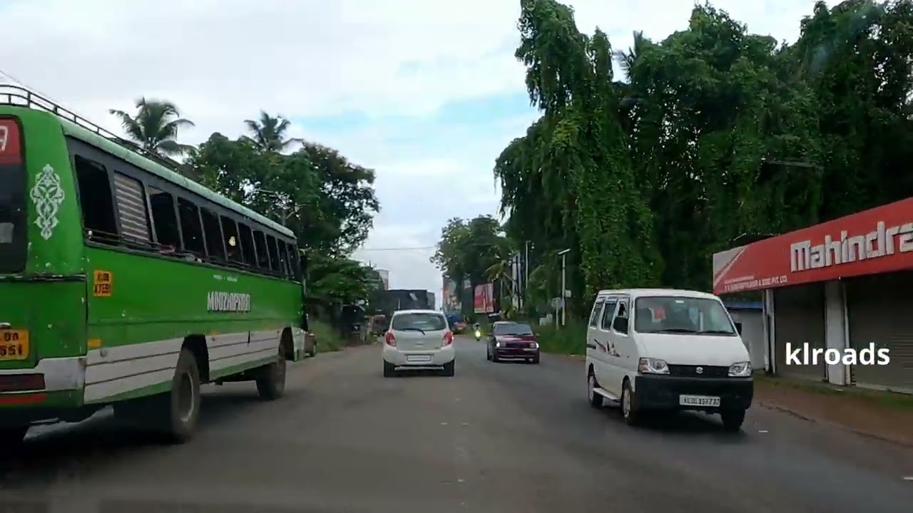 Drive from Kottayam to Chingavanam via  Kodimatha, Nattakom