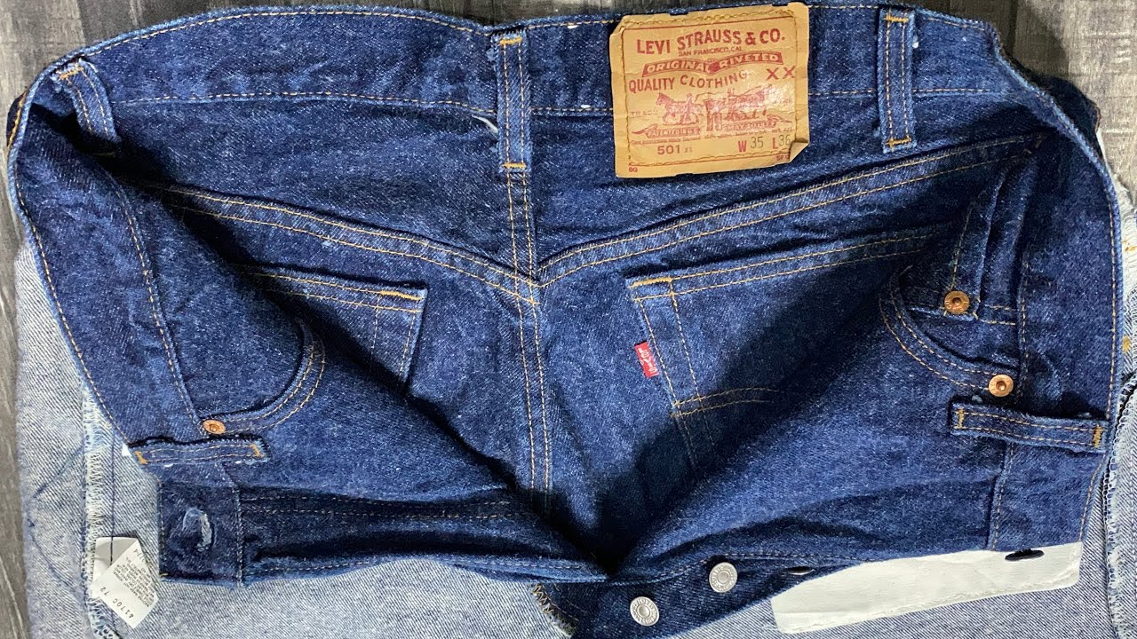 Lern About Vintage 501 Jean 1980s🇺🇸 USA #levis501 #usa #vintage #jeans 