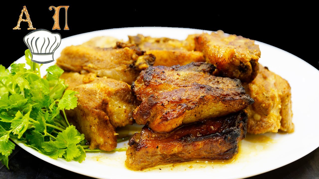 СВИНЫЕ РЕБРЫШКИ в кисло-сладком соусе, приготовленные в духовке 🐷🐷 Пальчики оближешь!!!