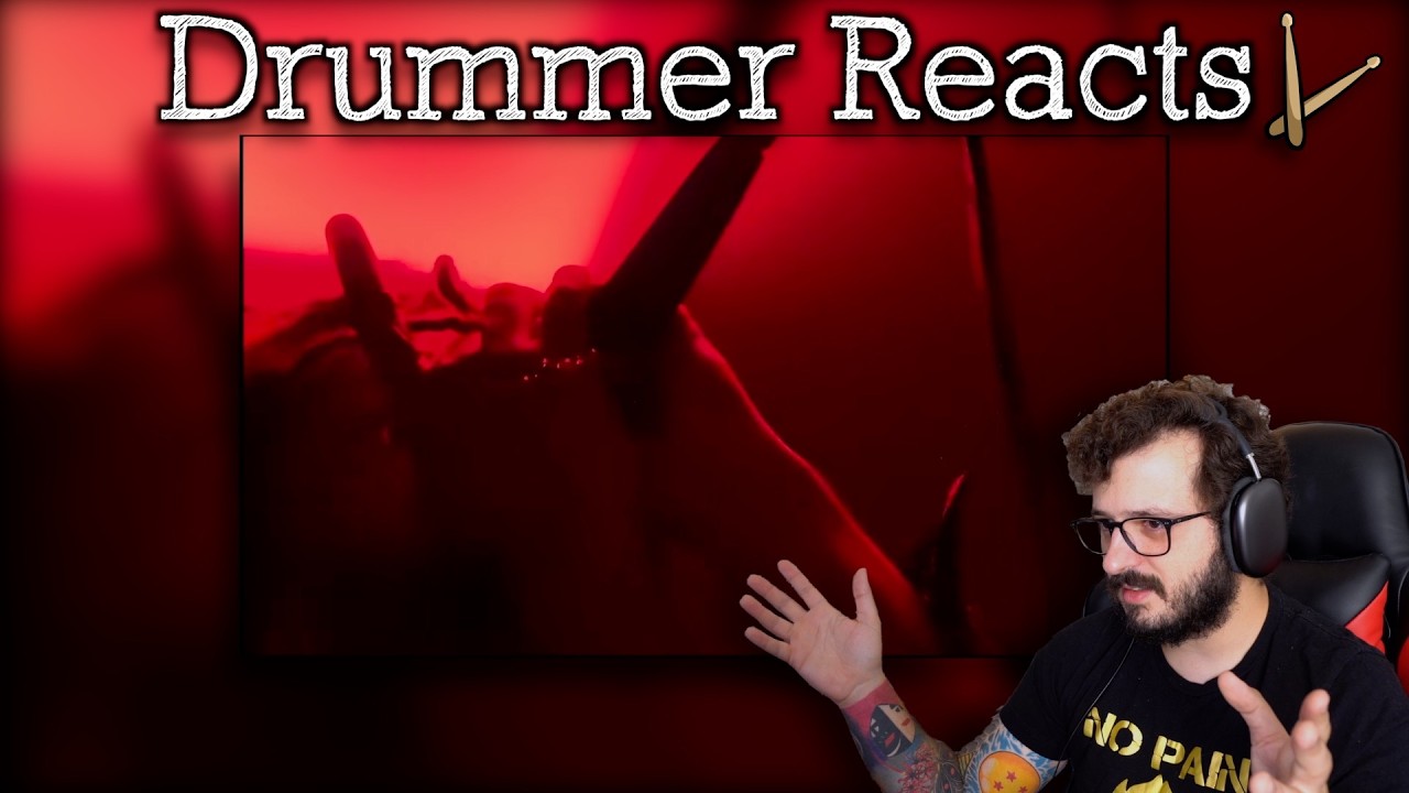 Drummer Reacts to USURPER by @NXCRE  & The Villians